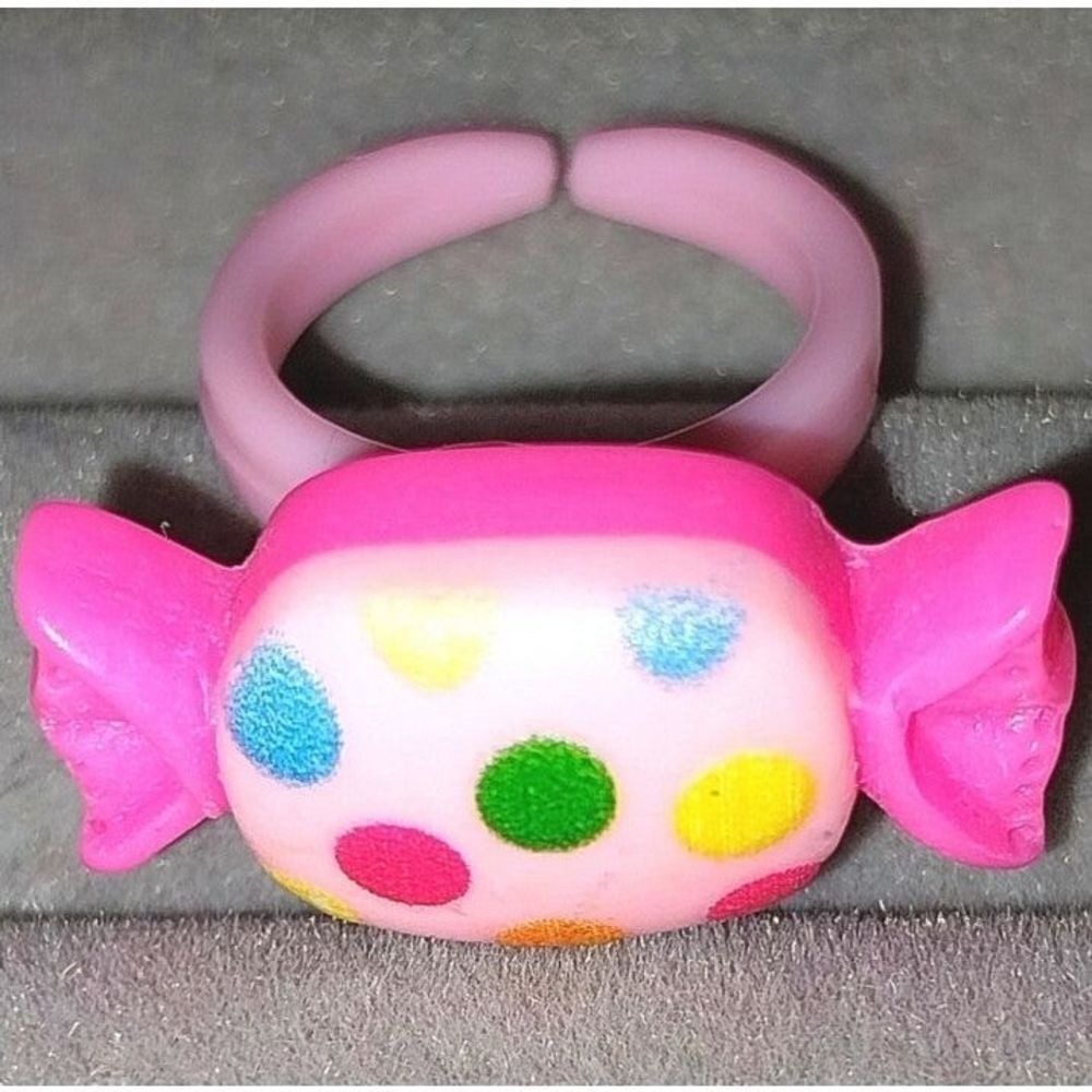 Super cute girls cartoonโcandy adjustable ring